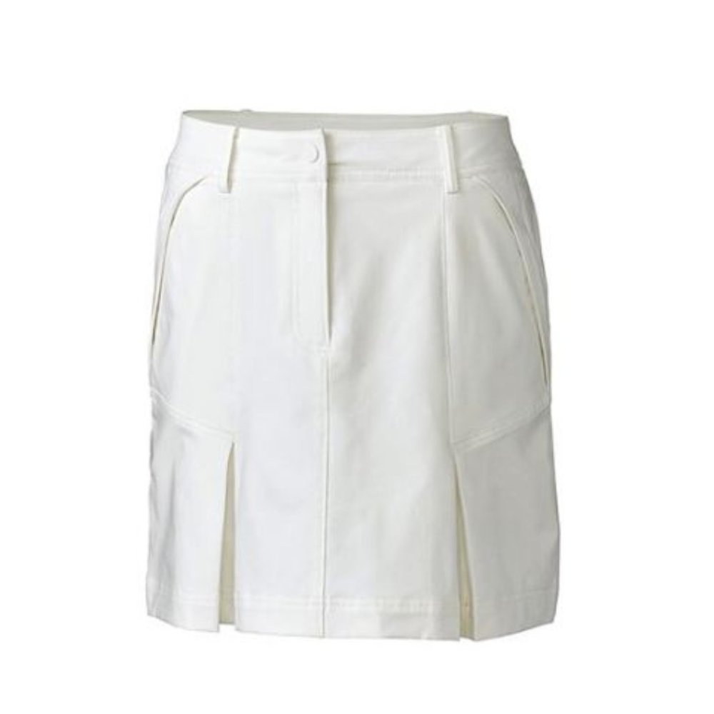 Cutter & Buck White Kenzie golf Skort - Women Size: 6